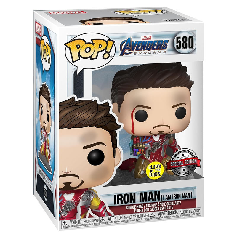 Funko Pop!  - Avengers: Endgame - I Am Iron Man - Collectible Toy #580